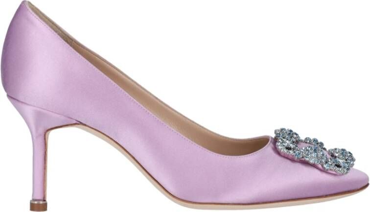 Manolo Blahnik Pumps Paars Dames