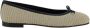Manolo Blahnik Raffia Veralli Ballerina's met Strikdetail Multicolor Dames - Thumbnail 1