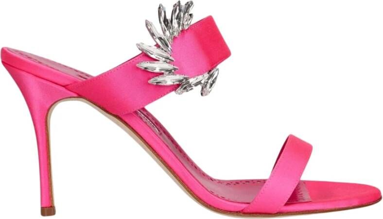 Manolo Blahnik Shoes Roze Dames