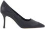 Manolo Blahnik Stiletto Heel Pumps met Suède Details Black Dames - Thumbnail 5