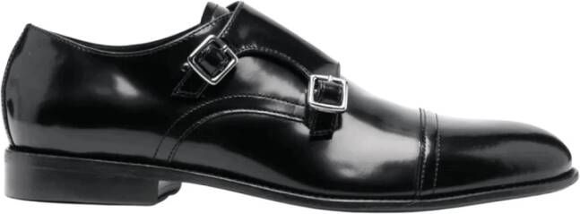 Manuel Ritz Lage Veterschoenen Black Heren