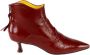 Mara Bini Ankle Boots Rood Dames - Thumbnail 1