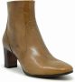 Mara Bini Bruine leren enkellaarzen Brown Dames - Thumbnail 1