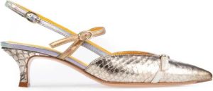 Mara Bini L824 Python T50 schoenen schimmel Geel Dames