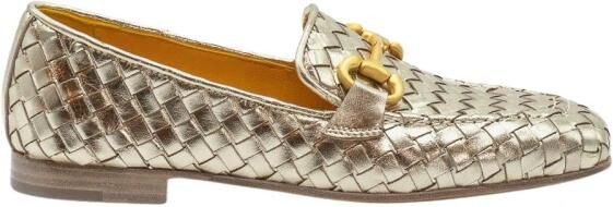 Mara Bini Woven Laminated Moccasin