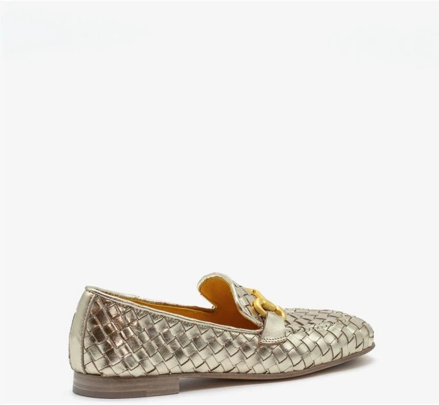 Mara Bini Woven Laminated Moccasin - Foto 4