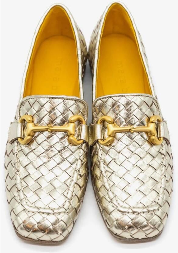 Mara Bini Woven Laminated Moccasin - Foto 6