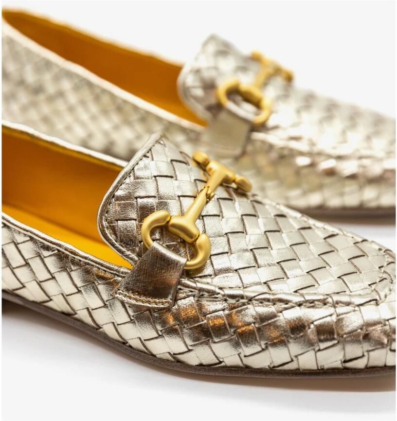 Mara Bini Woven Laminated Moccasin - Foto 3
