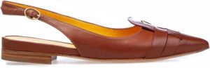 Mara Bini N102 Slingback Patta -schoenen Bruin Dames