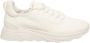Mara Bini Witte leren sneakers met 4 cm hak - Thumbnail 1