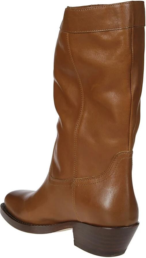 Isabel Marant Étoile Stijlvolle hoge motorlaarzen Brown Dames - Foto 2