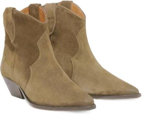 Isabel marant Beige Laarzen met 40mm Hak Beige Dames - Foto 3