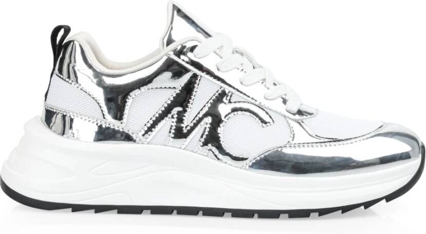 Marc Cain Plateausneakers Sky Colours chunky sneaker in metallic look