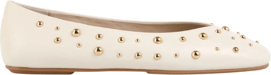 Marc Cain Leren Ballerina's met Noppen