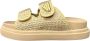 Marc Ellis Beige Sandalen met Dubbele Band - Thumbnail 1