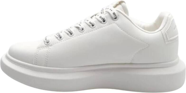 Marc Ellis Witte Sneakers met Logo Detail