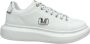 Marc Ellis Witte Sneakers met Zijlogo - Thumbnail 1