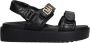 Marc Ellis Zwarte sandalen met dubbele band - Thumbnail 1
