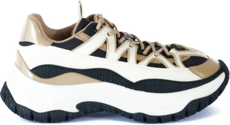 Marc Jacobs Beige Chunky Sneaker met Kleurblokken