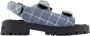 Marc Jacobs Blauwe Katoenen Sandalen met Band Sluiting - Thumbnail 1