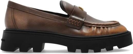 Marc Jacobs Distressed Leather Frankie Loafer