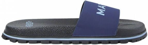 Marc Jacobs The Slide slippers met logo Blauw