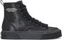 Marc Jacobs Hoge Top Satijnen Sneakers Black Dames - Thumbnail 5