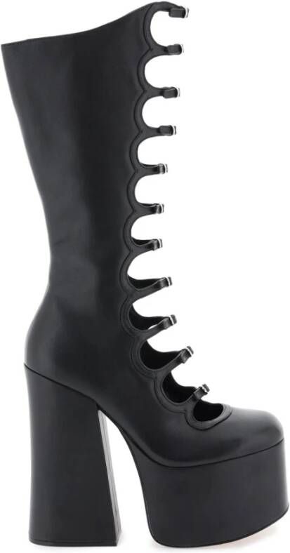 Marc Jacobs Kiki Kniehoge Laarzen met Uitsparingen