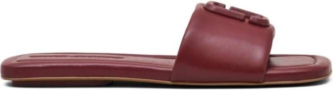 Marc Jacobs Leren sandaal voor heren Red Dames