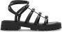 Marc Jacobs Zwarte Leren Gladiator Sandalen - Thumbnail 3