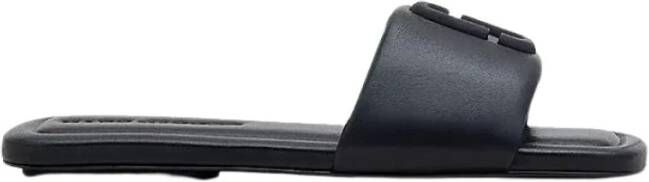 Marc Jacobs Leren sandalen met metalen details