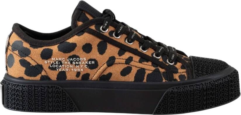 Marc Jacobs Cheetah Canvas Sneakers Multicolor Dames - Foto 6