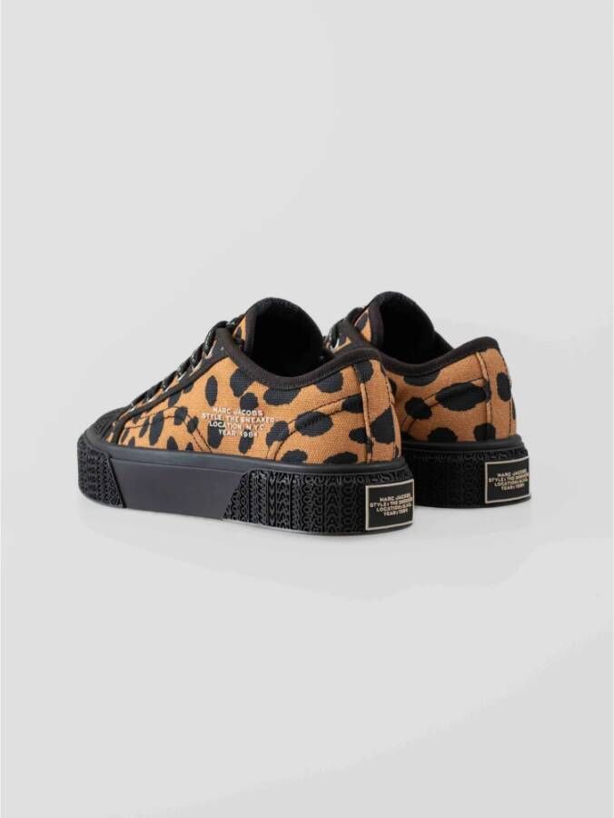 Marc Jacobs Cheetah Canvas Sneakers Multicolor Dames - Foto 4