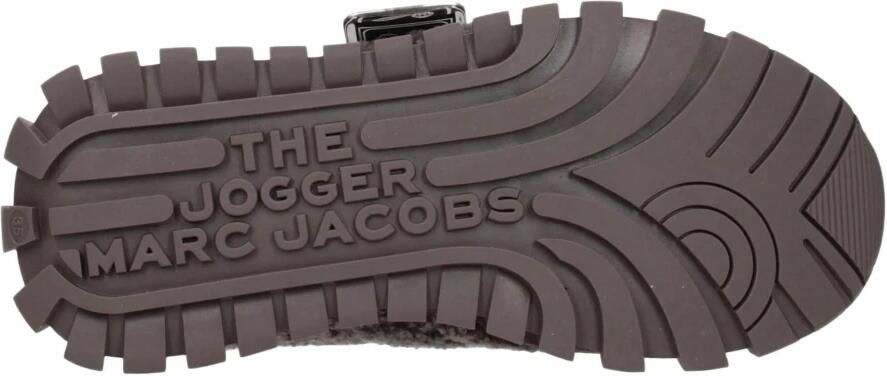 Marc Jacobs Grijze Bont Sneakers met Zijdetail