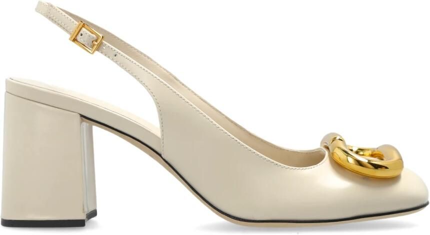 Marc Jacobs Leren Schoenen met Hak