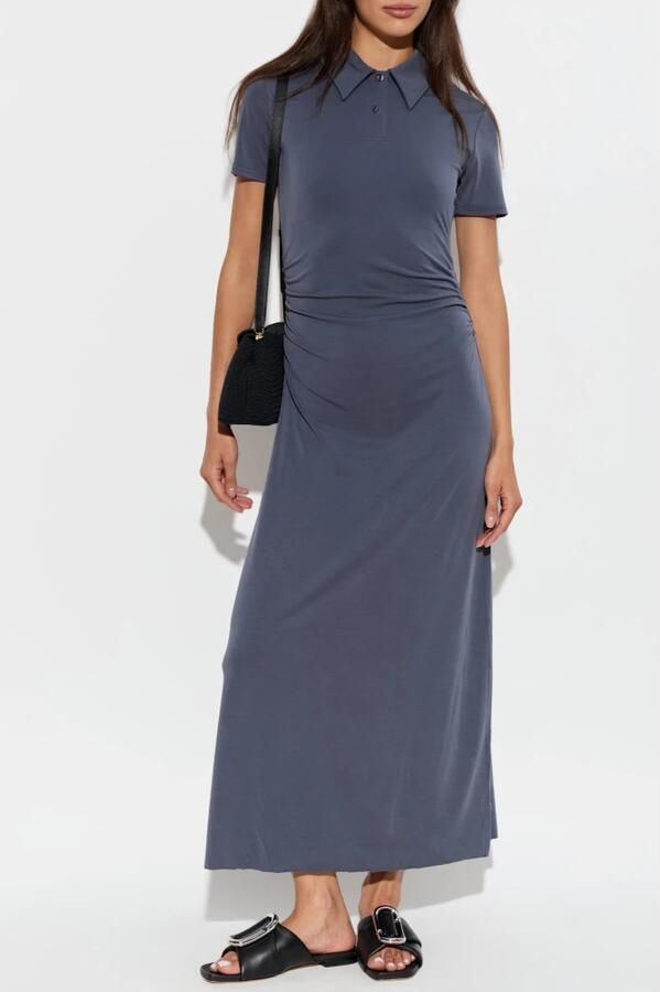 Marc Jacobs Leren slippers met applicatie - Foto 3