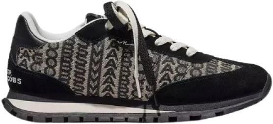 Marc Jacobs Logo Jacquard Jogger Sneakers Zwart Dames