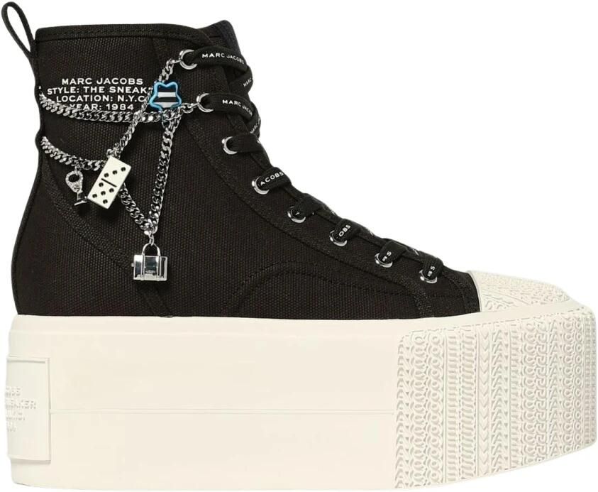 Marc Jacobs Platform HighTop Sneaker met Bedels
