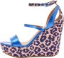 Marc Jacobs Pre-owned Fabric sandals Blue Dames - Thumbnail 1