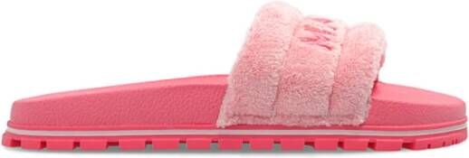 Marc Jacobs Slides with Logo Roze Dames
