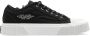 Marc Jacobs Low-Top Sneakers Textured Black Cotton Sneakers With White Rubber S in zwart - Thumbnail 1