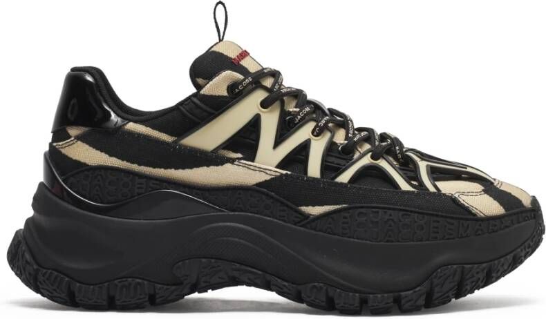 Marc Jacobs Zebra Lazy Hiker Sneaker in Zwart Wit