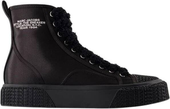 Marc Jacobs Zwarte High Top Sneakers