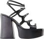 Marc Jacobs Sandalen The Kiki Pumps Leather Black in zwart - Thumbnail 1