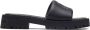Marc Jacobs Zwarte Slip-On Debossed Logo Schoenen - Thumbnail 1