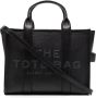 Marc Jacobs Zwarte Slogan Print Tote Tas - Thumbnail 1
