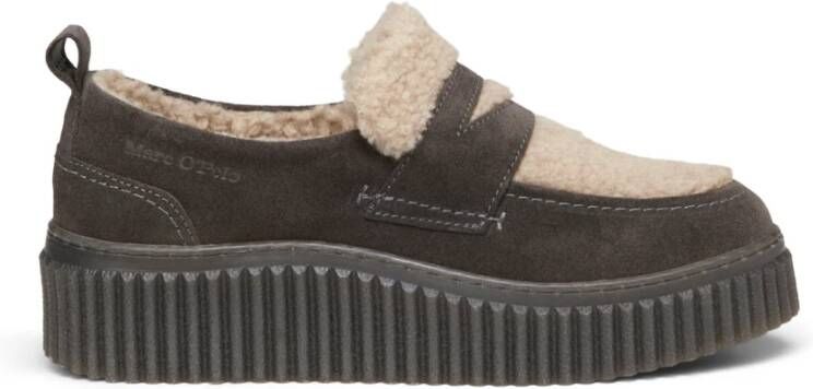 MARC O POLO Plateauloafers met warme inlegzool