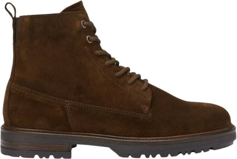 Marc O'Polo Bruine Casual Enkellaarzen voor Mannen Brown Heren - Foto 1