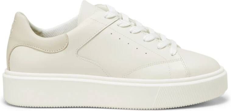 Marc O'Polo Leren sneakers met label in reliëf model 'CORA'