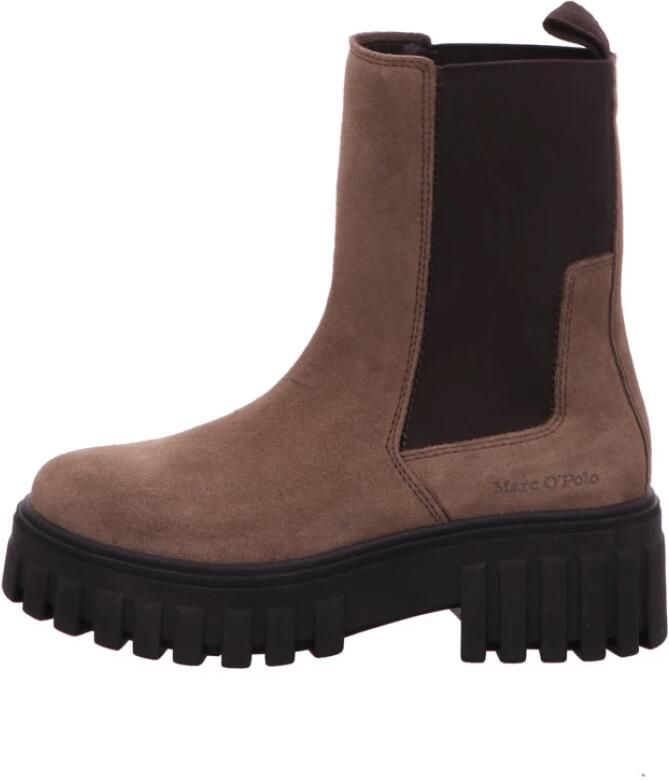 Marc O'Polo Chelsea boots 'Valva' lichtbruin